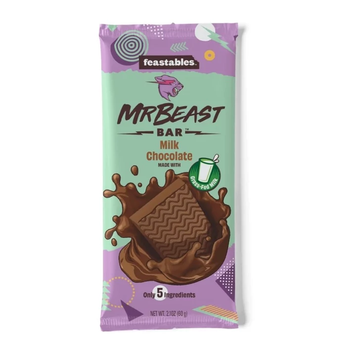 Mr Beast Milk Chocolate Bar 35g