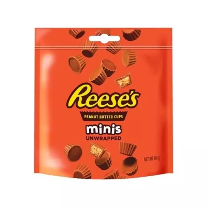Reese's Mini Tejcsokoládé Torták Földimogyoróvajas Töltelékkel 90g