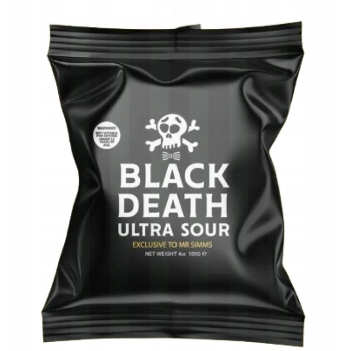 Black Death Ultra Sour Candy 100g