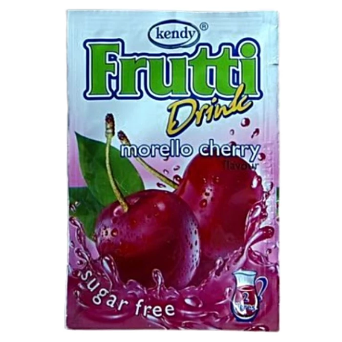 Kendy Frutti Morello Cherry Ízű Italpor Hozzáadott Cukor Nélkül 8,5g