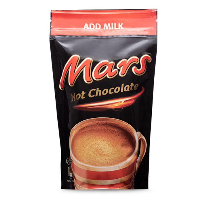 Mars Forró Csokoládé Italpor Csokoládé és Karamell Ízesíttéssel 140g