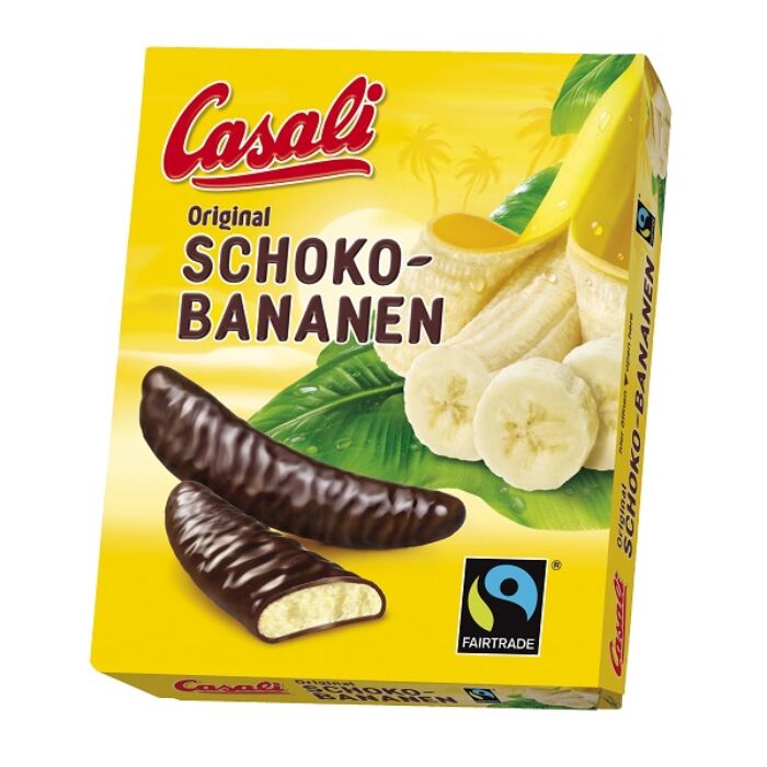Casali Étcsokoládéba Mártott Banános Habcukor 150g