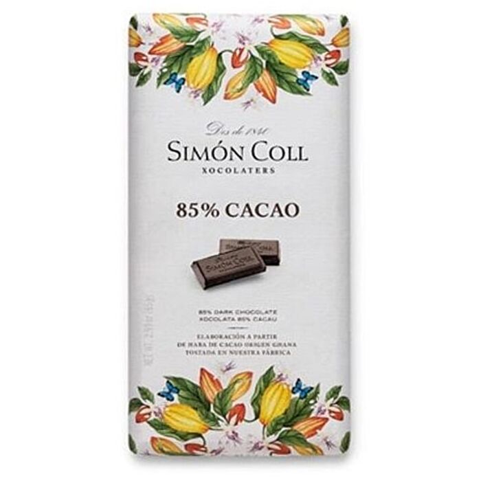Simon Coll Gluténmentes 85%-os Étcsokoládé 85g