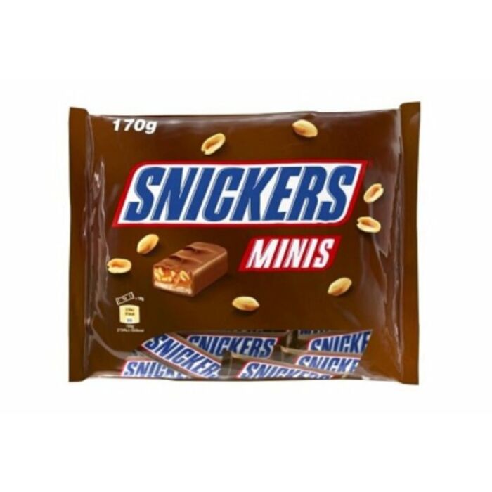 Snickers Minis Szeletek  170g