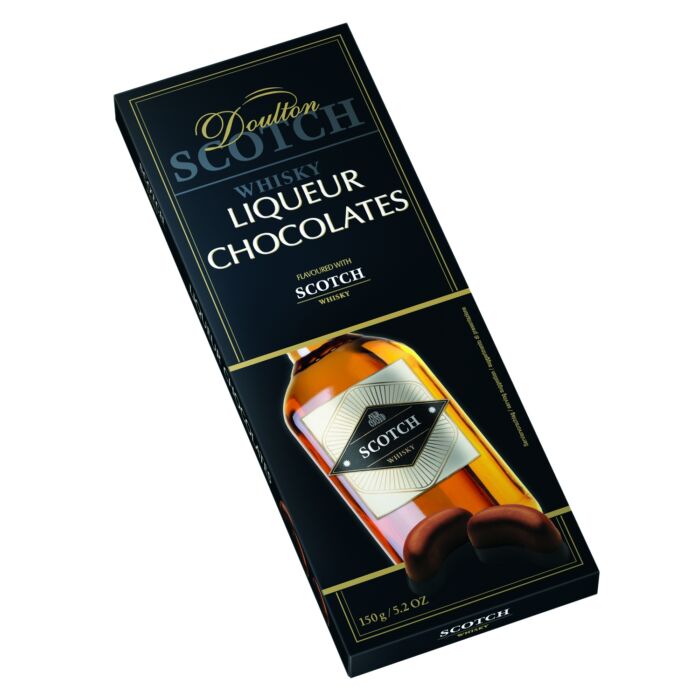 Doulton  Scotch Whiskyvel Töltött Csokoládé Praliné 150g