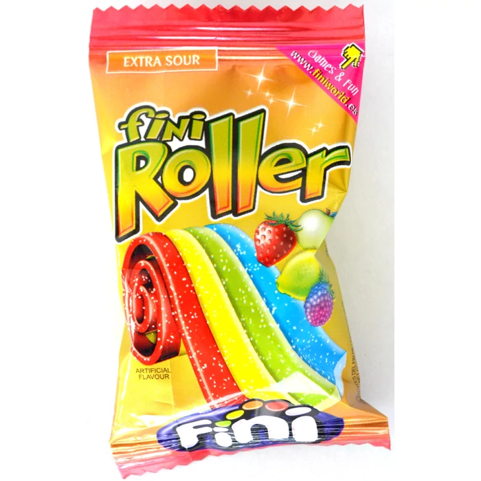 Fini Roller Szivárvány gumicukor 20g