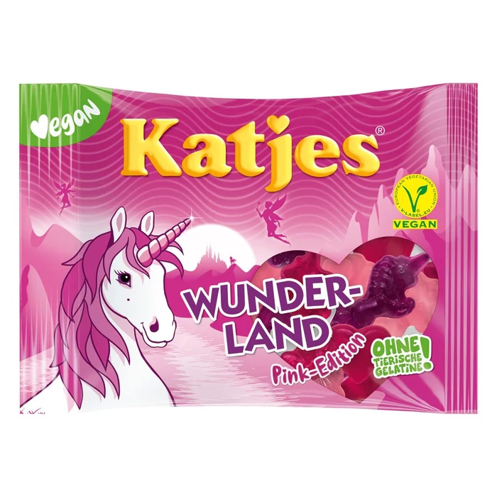 Katjes Vegan Gumicukor Pink Kiadás 175g