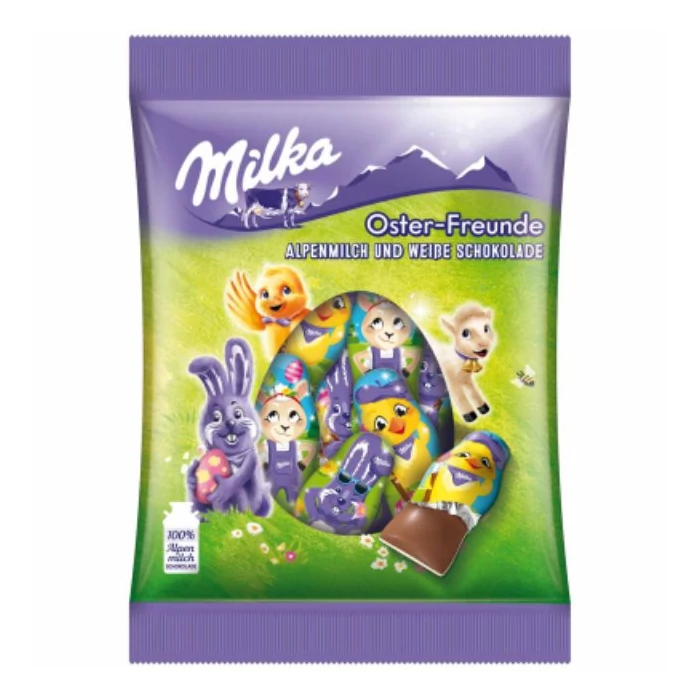 Milka Húsvéti Barátok Tejcsokoládé Figurák 120g