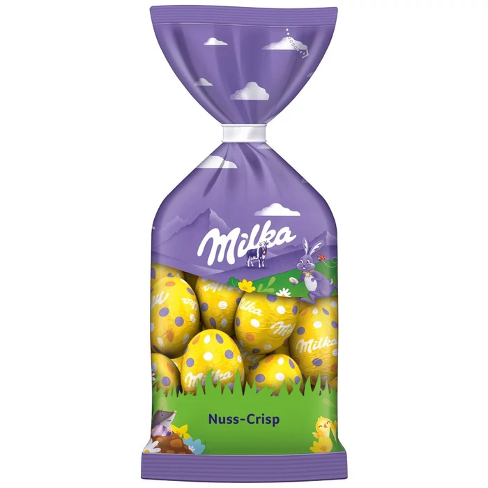 Milka Húsvéti Nuss Crisp Tojások 100g