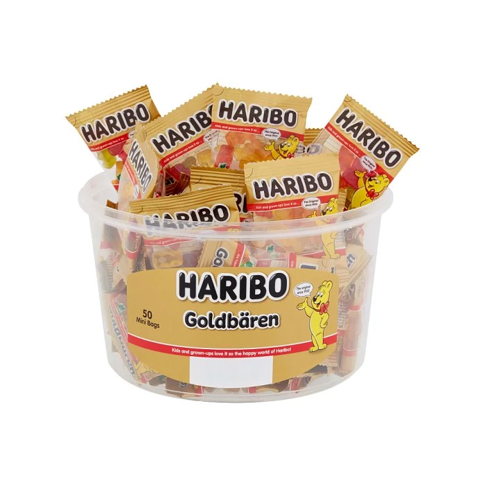 Haribo Tégelyes Goldbären 500g (50x10g)