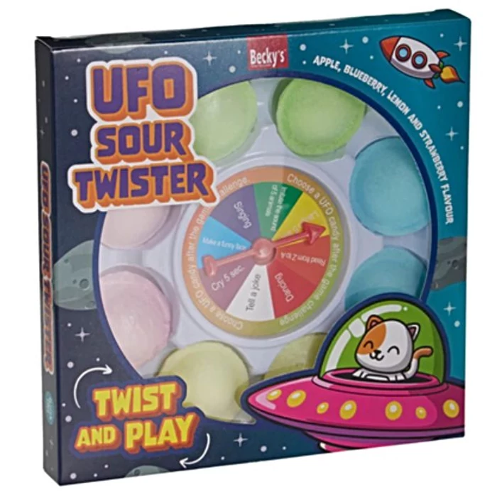Becky’s Ufo Sour Twister with Game 20g