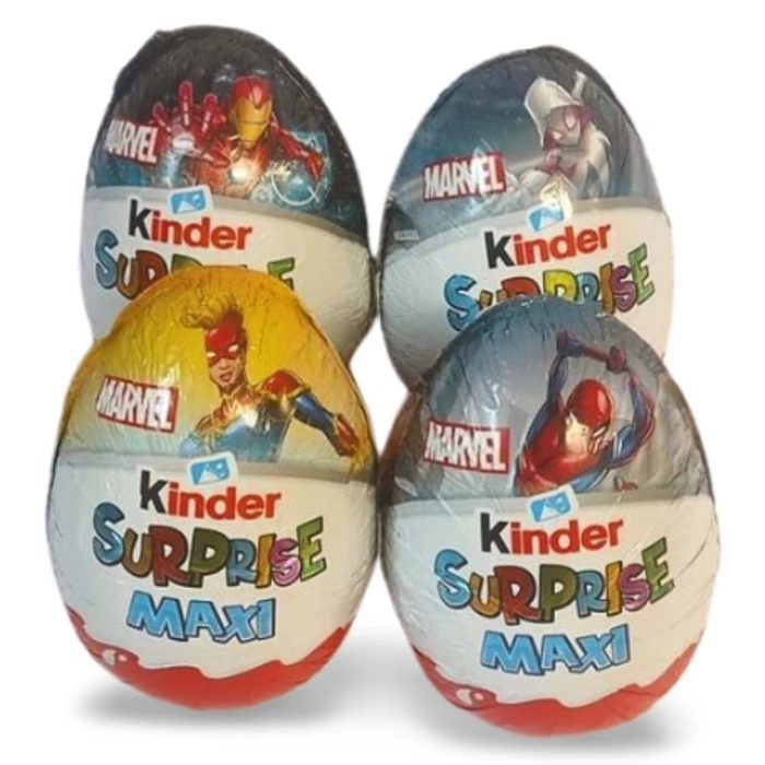 Kinder  Maxi Tojás Marvel Univerzumos  Meglepetés Figurával 100g (1db)