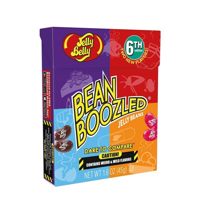 Jelly Belly Bean Boozled (Furcsa ízek) Új 6..generációs utántöltő 45g