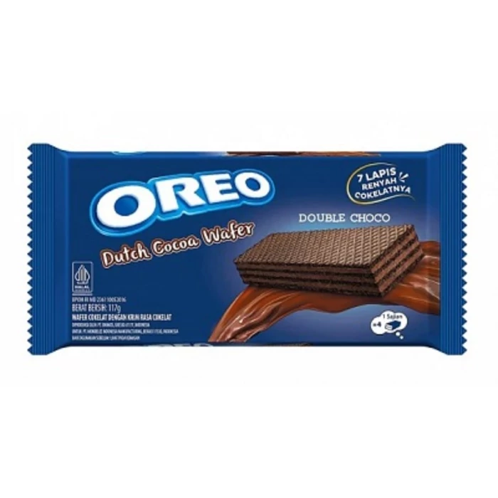 Oreo Wafers Double Choco 117g