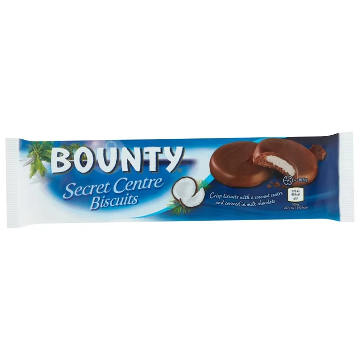 Bounty Secret Centre Biscuits 132g