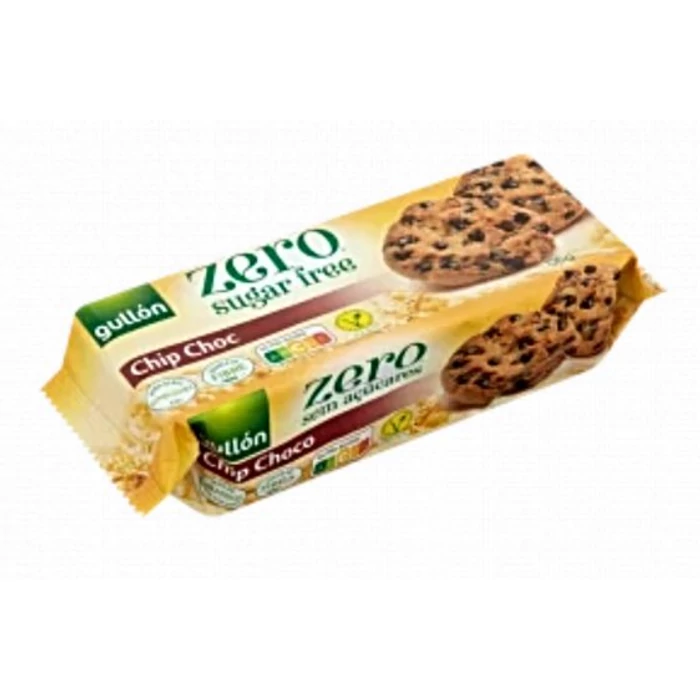 Gullón Zero Chip Choc cukormentes keksz csokoládé darabkákkal, édesítőszerrel 125 g