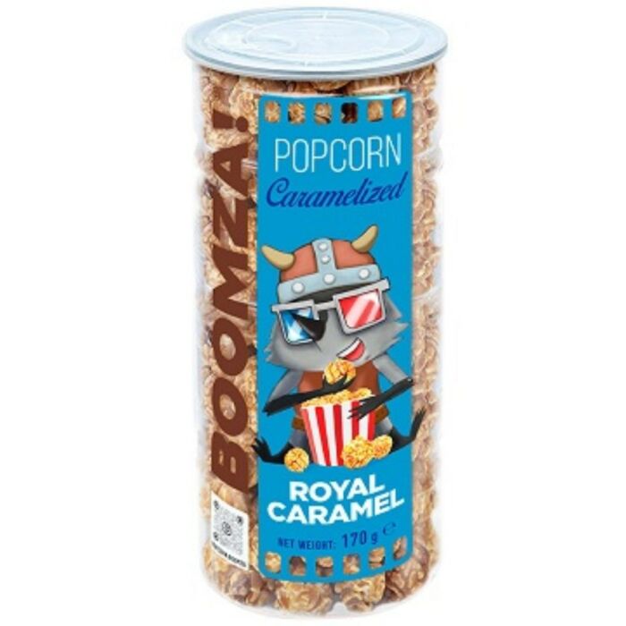 Boomza Popcorn Royal Caramel 170g