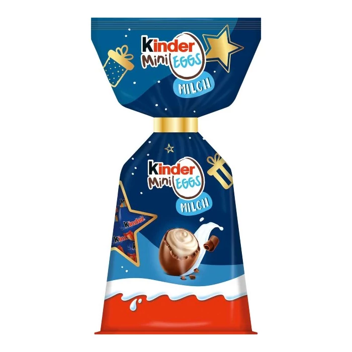 Kinder Karácsonyi Tejes Krémmel Töltött Tojások 85g