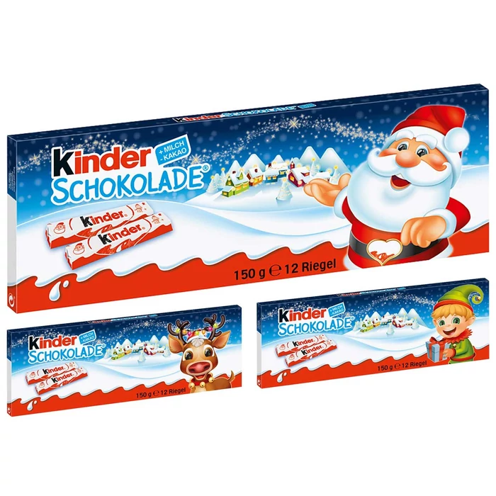 Kinder Karácsonyi Csokoládé 12x12,5g 150g(1DB)