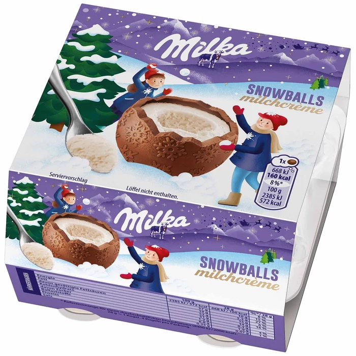 Milka Snowballs 112g