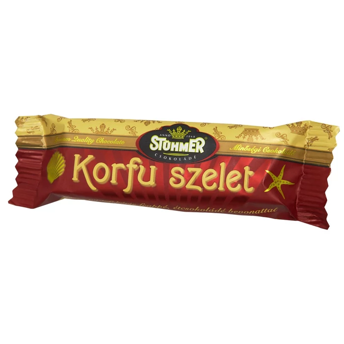 Korfu Mézes Tojásfehérje Frappé, Étcsokoládé bevonattal 23g