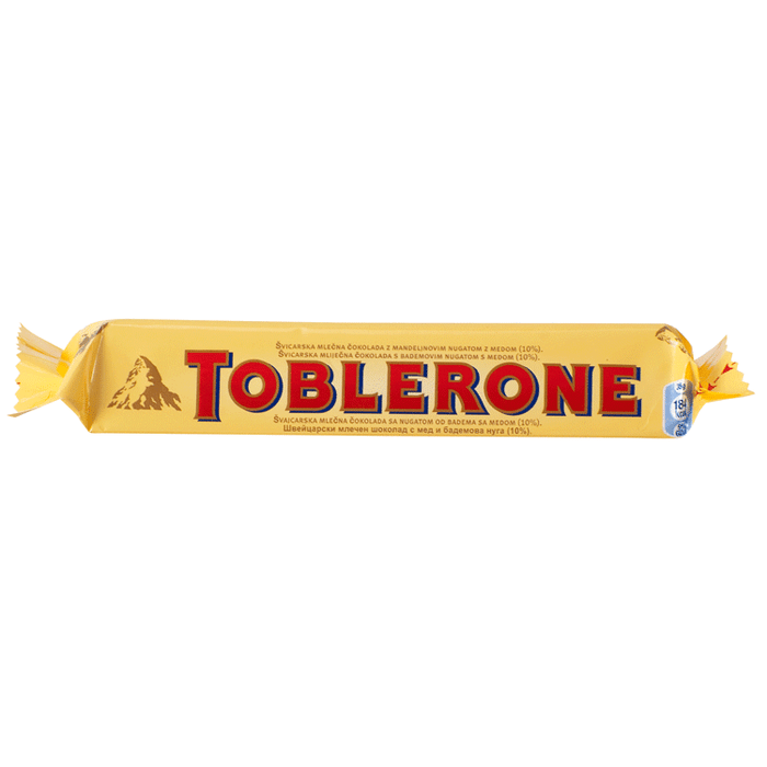 Toblerone Tejcsokoládé Mézzel és Mandulanugáttal 35g