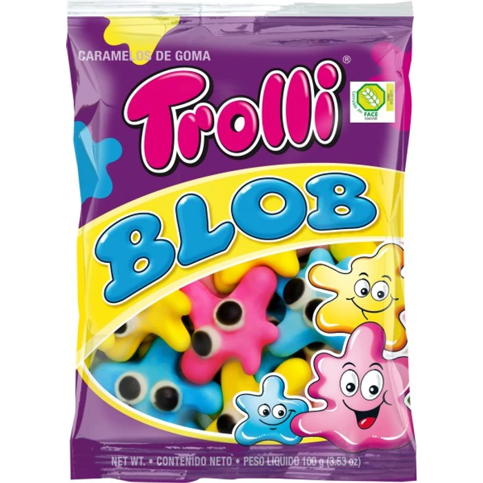 Trolli Blob Gluténmentes Gumicukor 100g