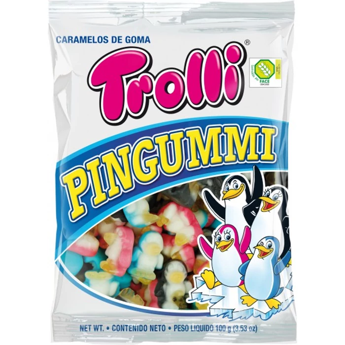 Trolli Pingvin Gluténmentes Gumicukor 100g