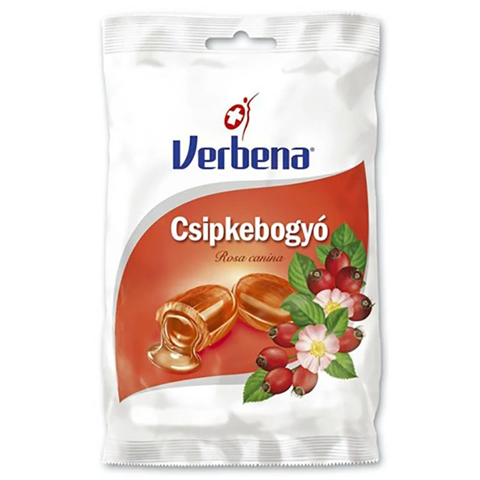 Verbena töltött cukorka Csipkebogyó 60g