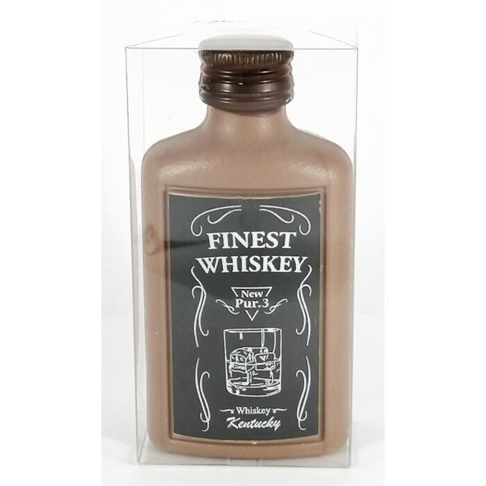 Finest Whiskey Dekorált Tejcsokoládé Laposüveg 50g