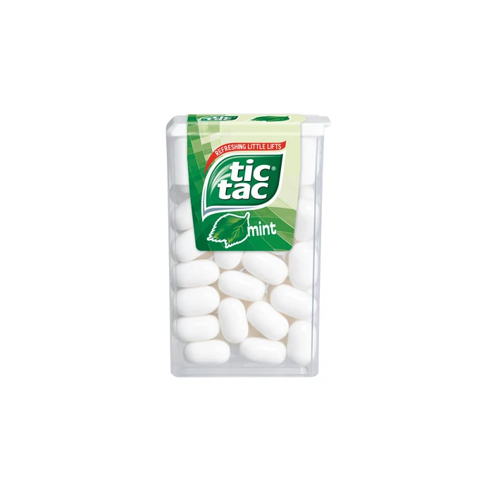 TicTac Mint Mentolos Ízű Cukordrazsé 18 g