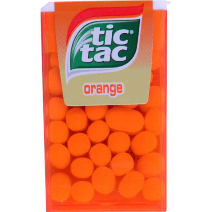 TicTac Narancs Ízű Cukordrazsé 18 g