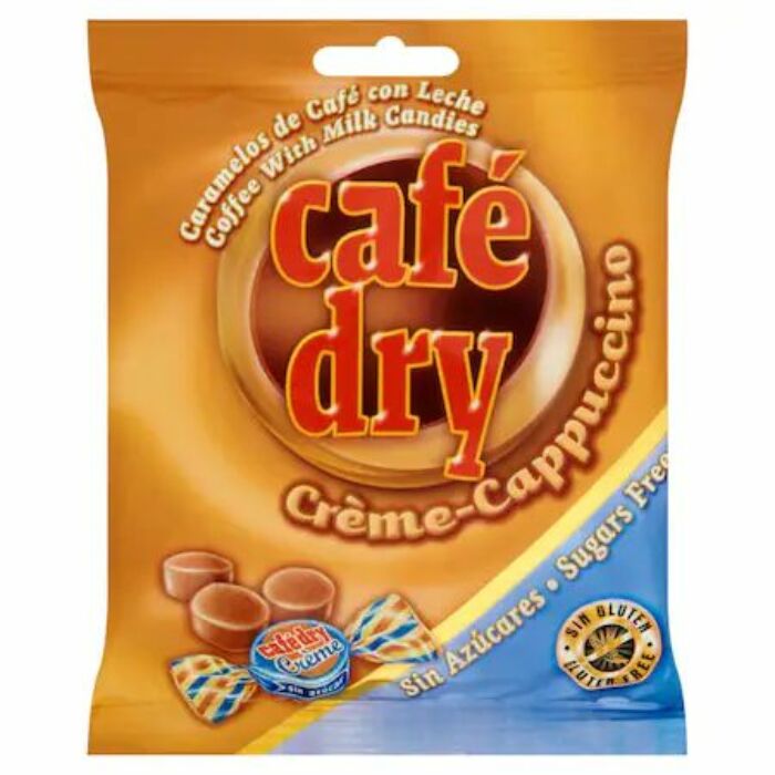 Café Dry Tejszínes Kávés Cukormentes Cukorka Édesítőszerrel 65g