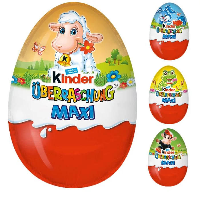 Kinder Húsvéti Meglepetés Maxi Tojás 100g