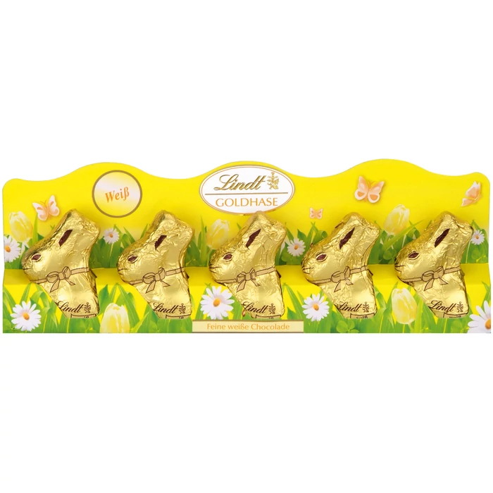 Lindt Étcsokoládé Nyuszik(5*10g) 50g