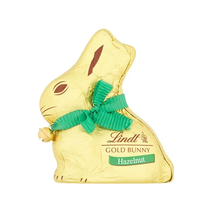 Lindt Mogyorós Tejcsokoládé Arany Nyuszi 100g