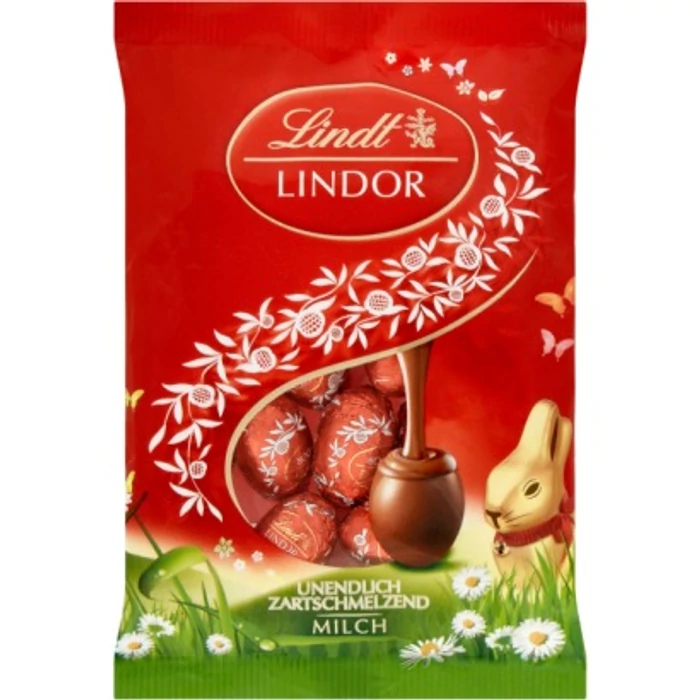 Lindt Lindor Tejcsokoládé Tojások Tejcsoki Krém Töltelékkel 90g