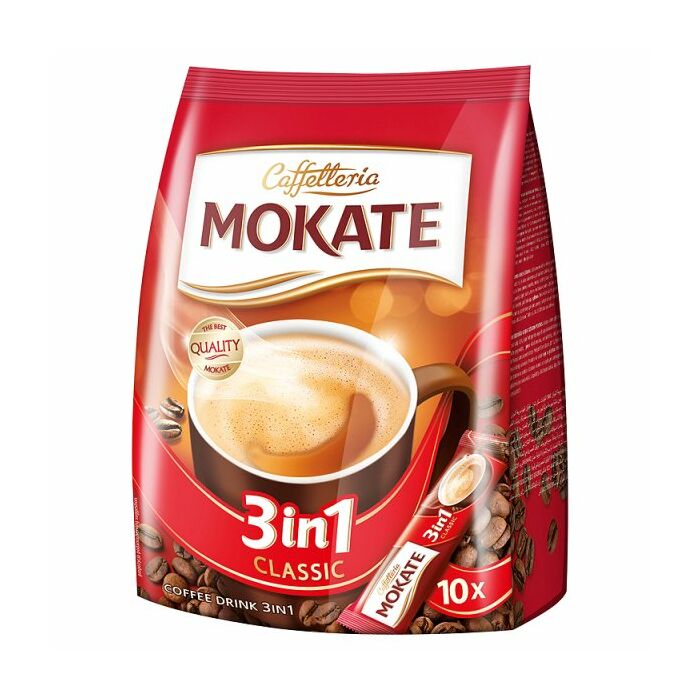 Mokate 3in1 Azonnal Oldódó Kávéspecialitás (10x17g)