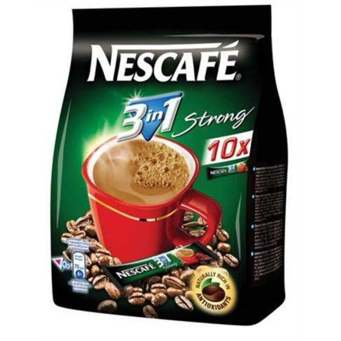 Nescafé 3in1 Strong Azonnal Oldódó Kávéspecialitás (10x17g)