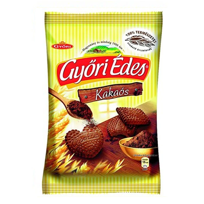 Győri Kakaós Omlós, Édes Keksz 150g