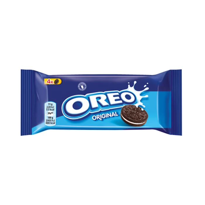 Oreo Original Vanília Ízű Krémmel Töltött Kakaós Keksz 44g