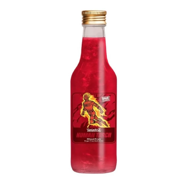 Marvel Fantasztikus négyes Az Emberi Fáklya  Mágikus Ital Fruit-Mix Ízben  330ml