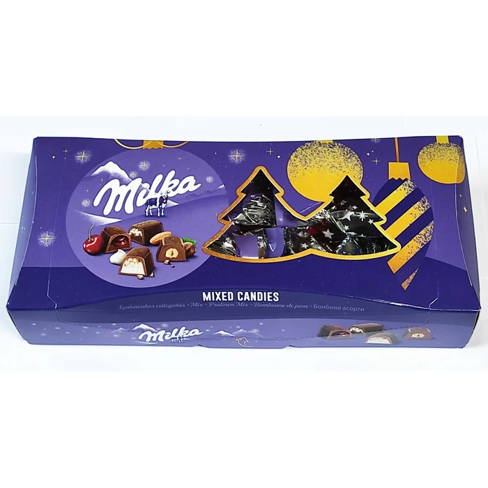 Milka Alpesi Tejcsokoládé Szaloncukor Válogatás 310g