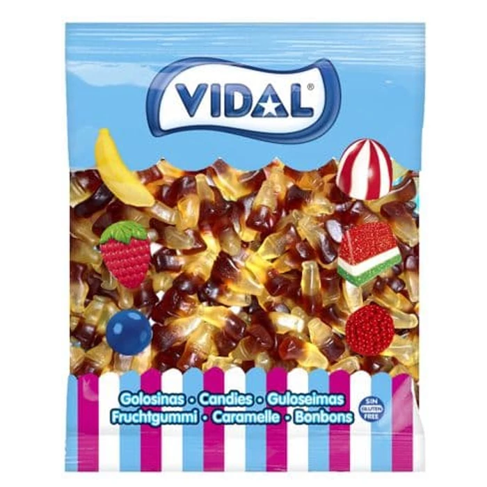 Vidal Cola Ízű Gumicukor 1000g