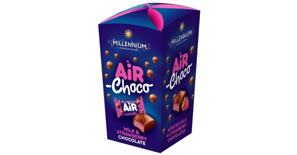 Millennium Air Choco Epres 100g - Bonbon - Édességek webáruháza