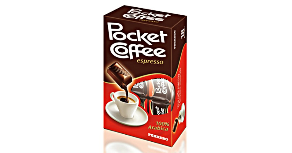 Pocket Coffee Espresso Csokoládé és Tejcsokoládé Praliné Kávéval 225g