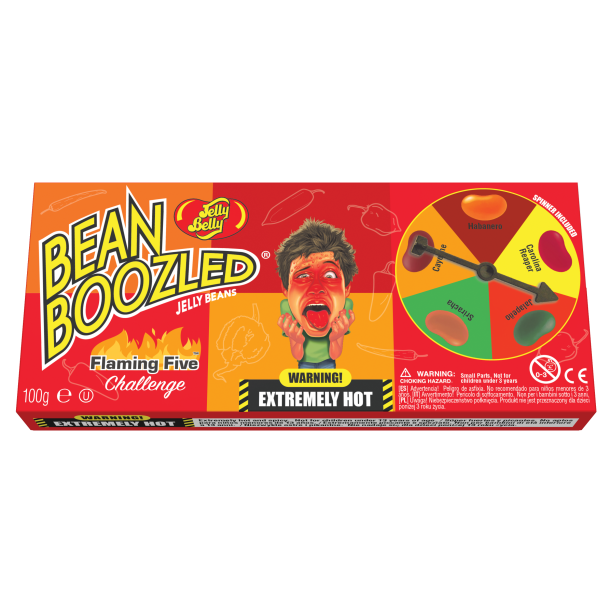 Bean Boozled New Csípős Lángoló Ötös Kihívás Játék 100g