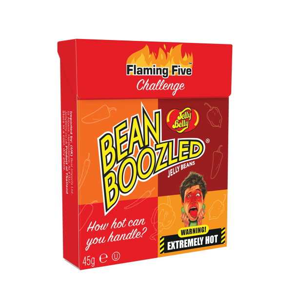 Bean Boozled New Csípős Lángoló Ötös Kihívás Utántöltő 45g
