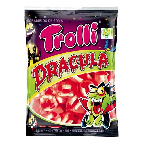 Trolli Gumicukor Drakula 100g