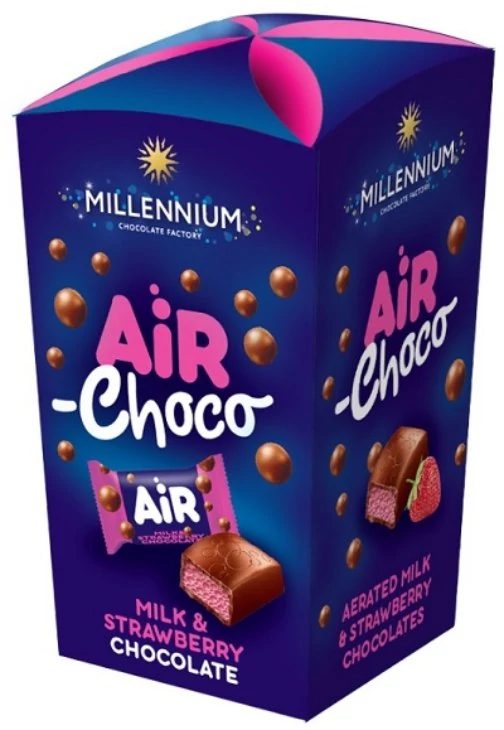 Millennium Air Choco Epres 100g